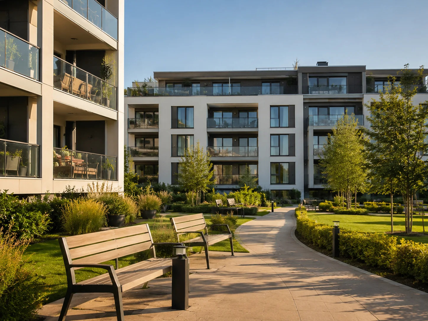 Managed residential development in a selected French urban centre